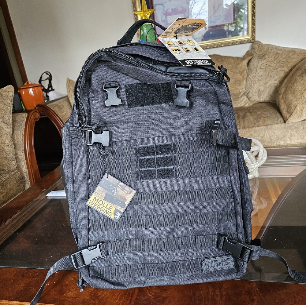 NWT Highland Tactical Backpack Ballistic